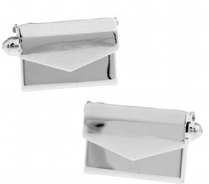Men's Envelope Photo Holder Cufflinks
