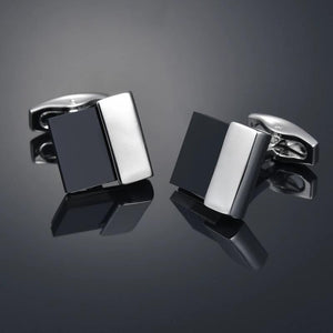 Acrylic Button Cufflinks French Cuff Studs