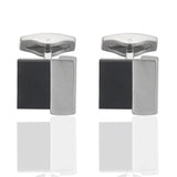 Acrylic Button Cufflinks French Cuff Studs