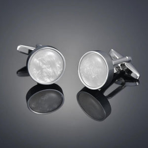 French Opal Cufflinks & Studs for Men Clothing Shirt Accessori