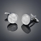 French Opal Cufflinks & Studs for Men Clothing Shirt Accessori