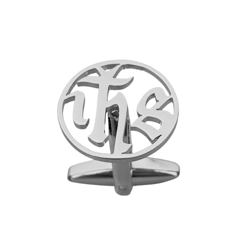 Jesus Tattoo Faith Cufflinks Shirt Clips Wedding Gift