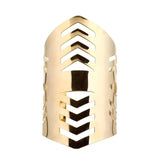 Wide Cuff Bracelets Metal Bangles Punk Opening Bangle Jewelry