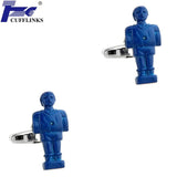 Elegant Stainless Steel Mens Cufflink 2 Pairs Set