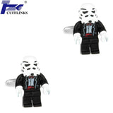 Elegant Stainless Steel Mens Cufflink 2 Pairs Set