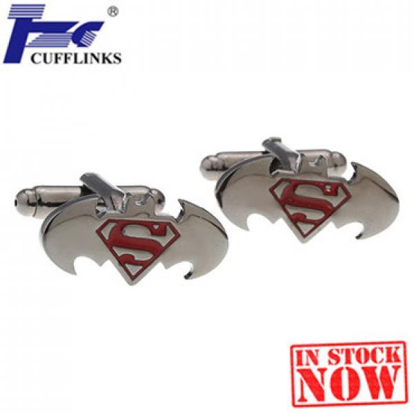 Superhero Hero Cufflink Cuff Link Set - 2 Pairs