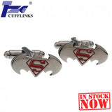 Superhero Hero Cufflink Cuff Link Set - 2 Pairs