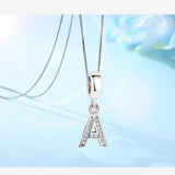 925 Sterling Silver Alphabet Bead Charms for Bracelets&Necklaces