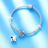 925 Silver A-Z Letter Bead 16 18 Fit Europe Bracelet Women Jewelry