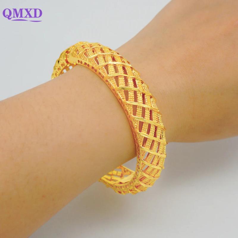 Charm Bracelet Open Cuff for Dubai African Arab Women