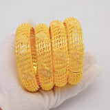 Charm Bracelet Open Cuff for Dubai African Arab Women
