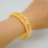 Charm Bracelet Open Cuff for Dubai African Arab Women