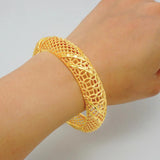 Charm Bracelet Open Cuff for Dubai African Arab Women