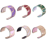 Wemarchjuly Bracelet Bangles & Leather Cuff Bracelet