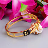 Hollow Out Round Bracelet Cuff Bangles Women Accessories Party Jewelry