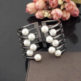 Pearl Cuff Bangles Bracelets Charm Accessories