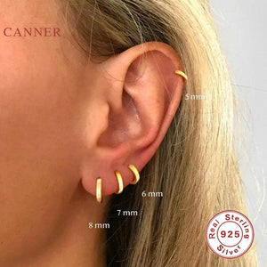 925 Sterling Silver Wild Earrings Wind Oorbel Jewelry Brincos Earring