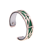 15MM Egypt Cuff Bracelet Bangles Reversible Bracelet Argent Femme Bijoux