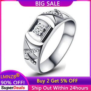 Tibetan Silver Ring with 0.5ct Zirconia