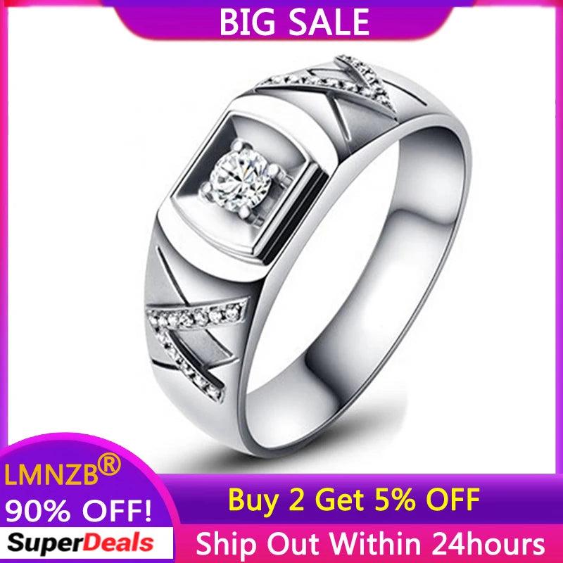 Tibetan Silver Ring with 0.5ct Zirconia