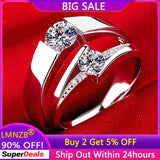 Tibetan Silver Zircon Wedding Band Women's Ring