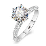 Tibetan Silver Wedding Band with 2.0ct Zirconia Ring