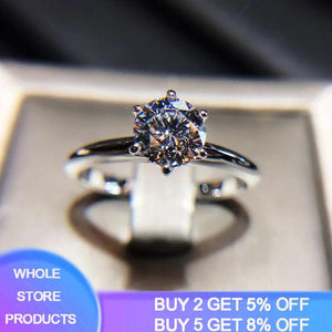 Zirconia Engagement Wedding Rings Tibetan Silver