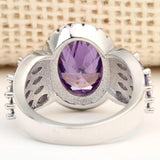 Purple Marquis Cut Zircon Wedding Ring for Women