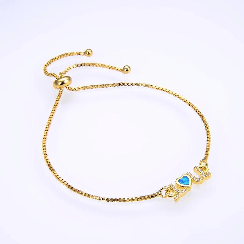 Stylish Opal Zircon Bracelet for Women