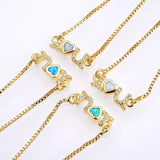 Stylish Opal Zircon Bracelet for Women