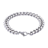 Cuban Chain Stainless Steel Bracelet Men Women Hand Chain GS0142