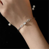 High Silver Women's Bracelet for Cocktail Party