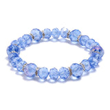 Crystal Beads Bracelet Elastic Bangle Rhinestone Charm Wristbands