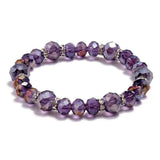 Crystal Beads Bracelet Elastic Bangle Rhinestone Charm Wristbands