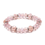 Crystal Beads Bracelet Elastic Bangle Rhinestone Charm Wristbands