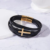 Men's Multi-layer Leather Bracelet