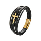Men's Multi-layer Leather Bracelet