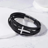 Men's Multi-layer Leather Bracelet