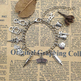 Medical Supplies Series Nurse Cap Needle Syringe Bracelet
