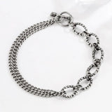 Double-layer Cuban Chain Personality Bracelet