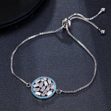 Zircon Bracelet for Women Cubic Zirconia Chain Link Charm Bracelet