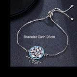 Zircon Bracelet for Women Cubic Zirconia Chain Link Charm Bracelet