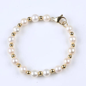 7-8mm Freshwater Baroque Pearl Bracelet