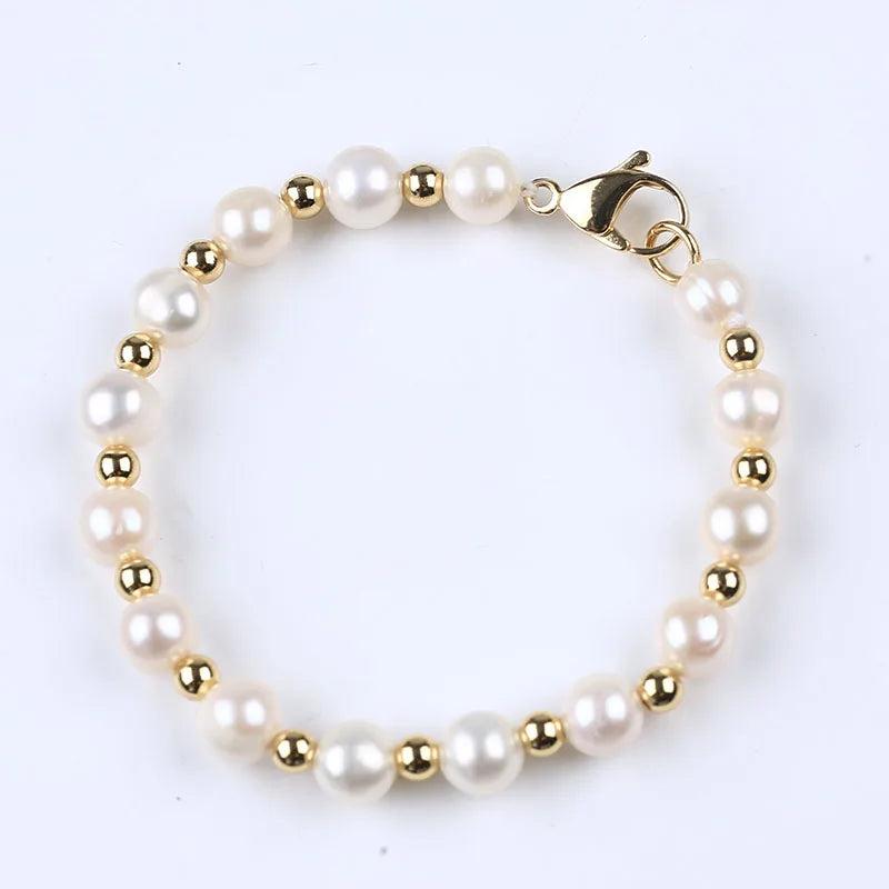 7-8mm Freshwater Baroque Pearl Bracelet