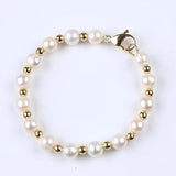 7-8mm Freshwater Baroque Pearl Bracelet