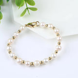 7-8mm Freshwater Baroque Pearl Bracelet
