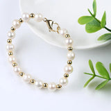 7-8mm Freshwater Baroque Pearl Bracelet