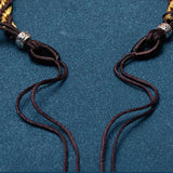 Adjustable Vintage Beaded Lanyard Bracelet for Men Women