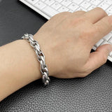 Male Bracelet Titanium Steel Fitness Thick Bracelet
