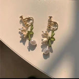 Kpop Forest Orchid Bracelet For Women - Adjustable Rope Hand Acc